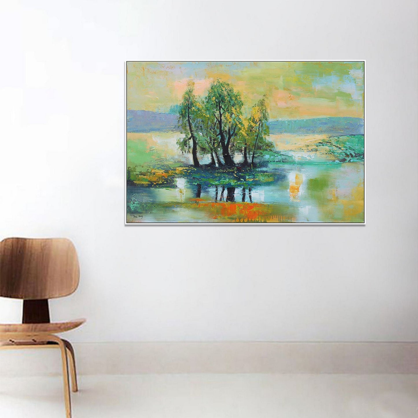 Large Abstract Landscape Painting, Abstract Canvas Art, Original Oil Painting, Contemporary Painting, Contemporary Wall Art, Abstract Art