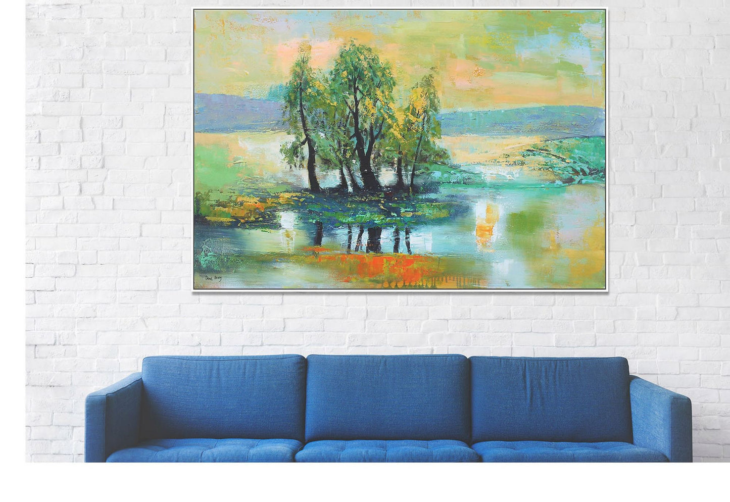 Large Abstract Landscape Painting, Abstract Canvas Art, Original Oil Painting, Contemporary Painting, Contemporary Wall Art, Abstract Art