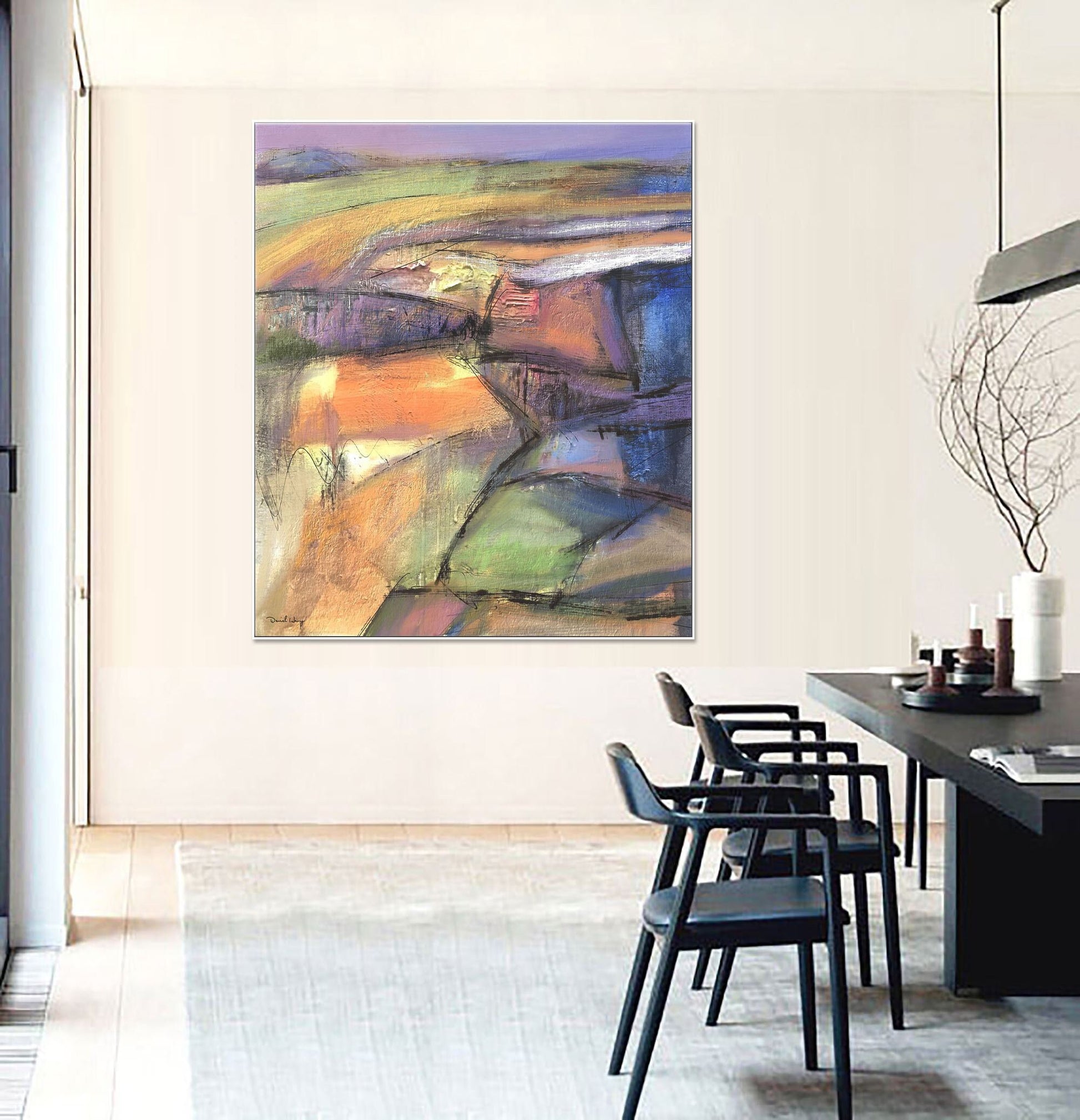 Oil Painting Abstract, Canvas Art, Large Wall Art Painting, Kitchen Wall Decor, Original Abstract Painting, Large Canvas Painting