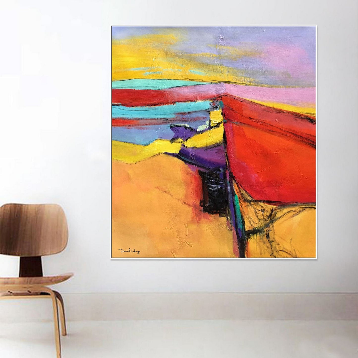 Oil Painting Abstract, Original Oil Painting, Large Canvas Art, Modern Art, Family Wall Decor, Abstract Painting, Abstract Canvas Art