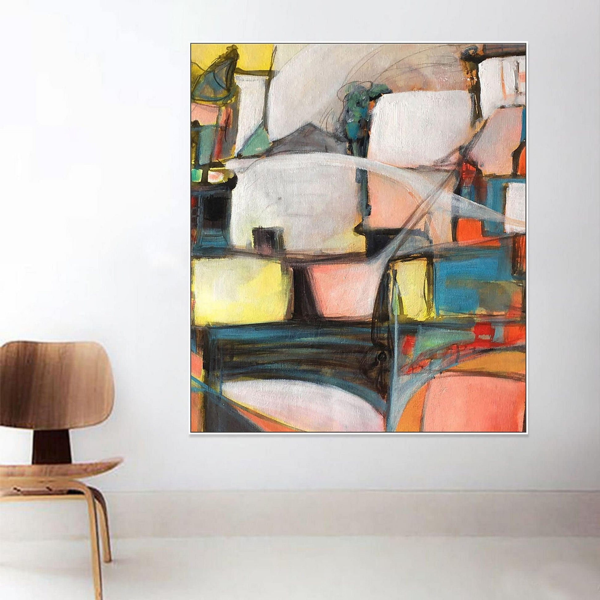 Abstract Oil Painting, Original Abstract Art, Large Oil Painting, Abstract Art, Canvas Painting, Large Wall Art Painting, Modern Art