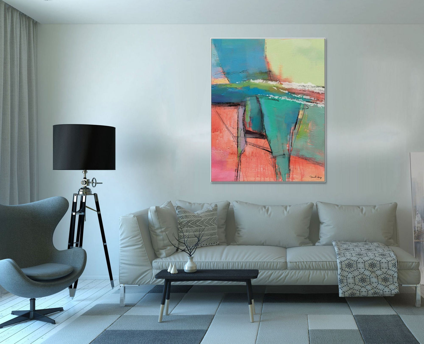 Abstract Oil Painting, Original Artwork, Canvas Painting, Large Wall Art Painting, Large Canvas Art, Kitchen Wall Art, Contemporary Art