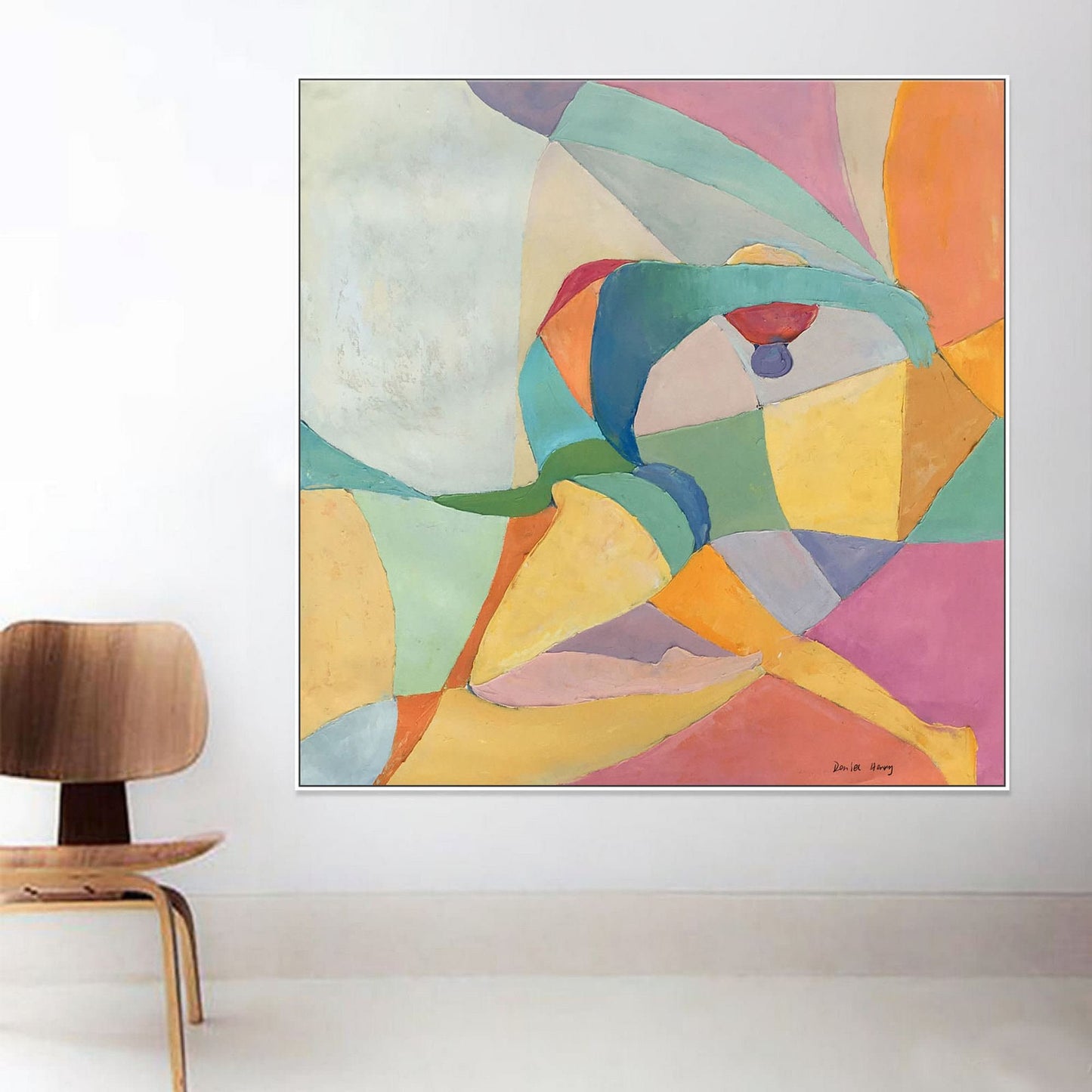 Oil Painting Abstract Dancer, Large Abstract Painting, Abstract Canvas Art, Painting Abstract, Modern Art, Extra Large Wall Art