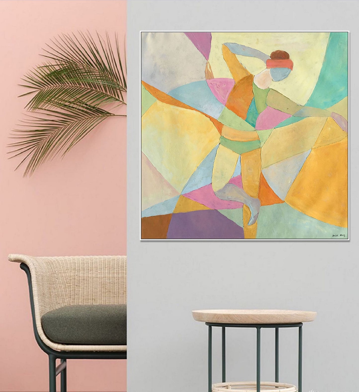 Oil Painting Abstract, Original Abstract Painting, Painting Abstract Dancer, Modern Painting, Living Room Art, Large Oil Painting