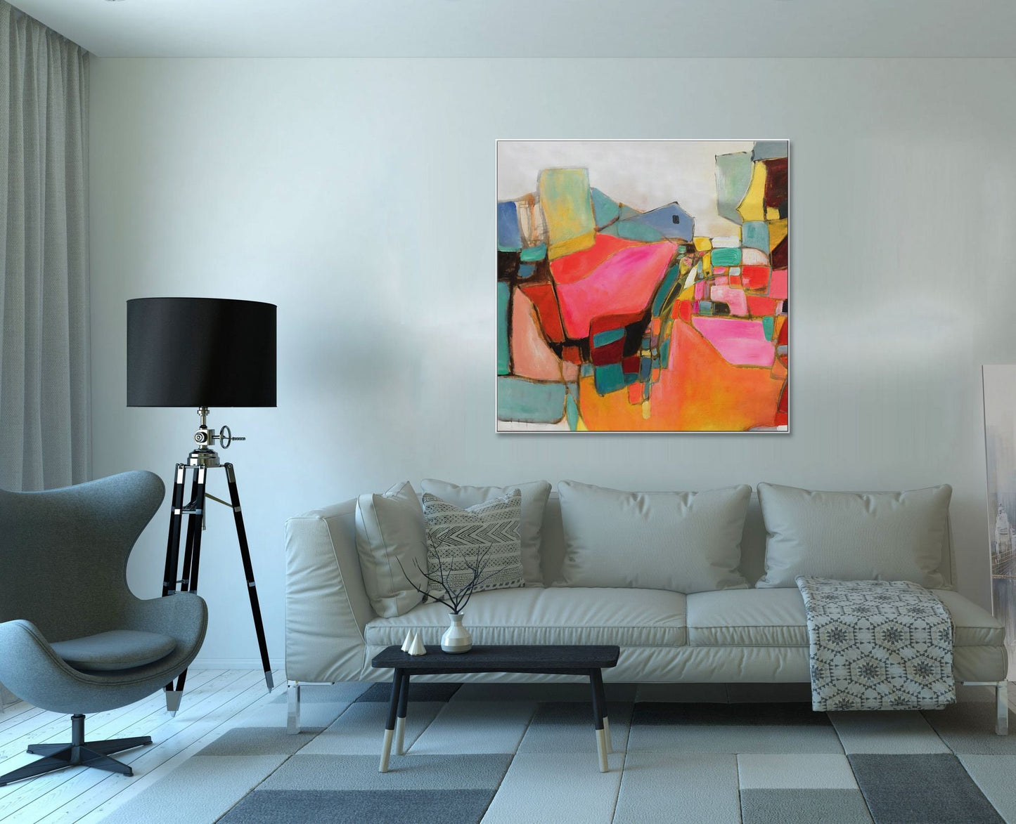 Abstract Oil Painting, Modern Art, Large Canvas Painting, Contemporary Wall Art, Original Abstract Art, Canvas Art, Wall Decor, Abstract Art