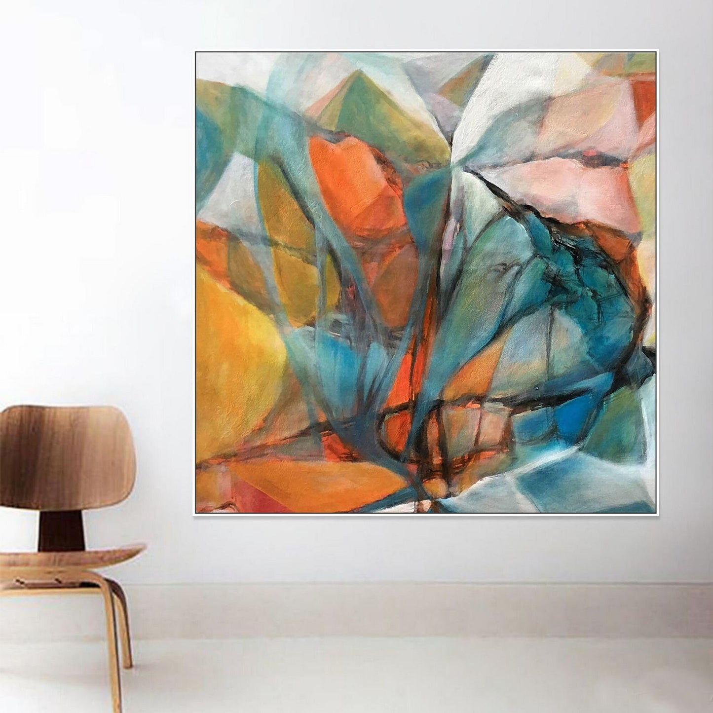 Abstract Oil Painting, Abstract Painting, Modern Art, Canvas Wall Art, Original Oil Painting, Dorm Decor Canvas Art, Abstract Canvas Art