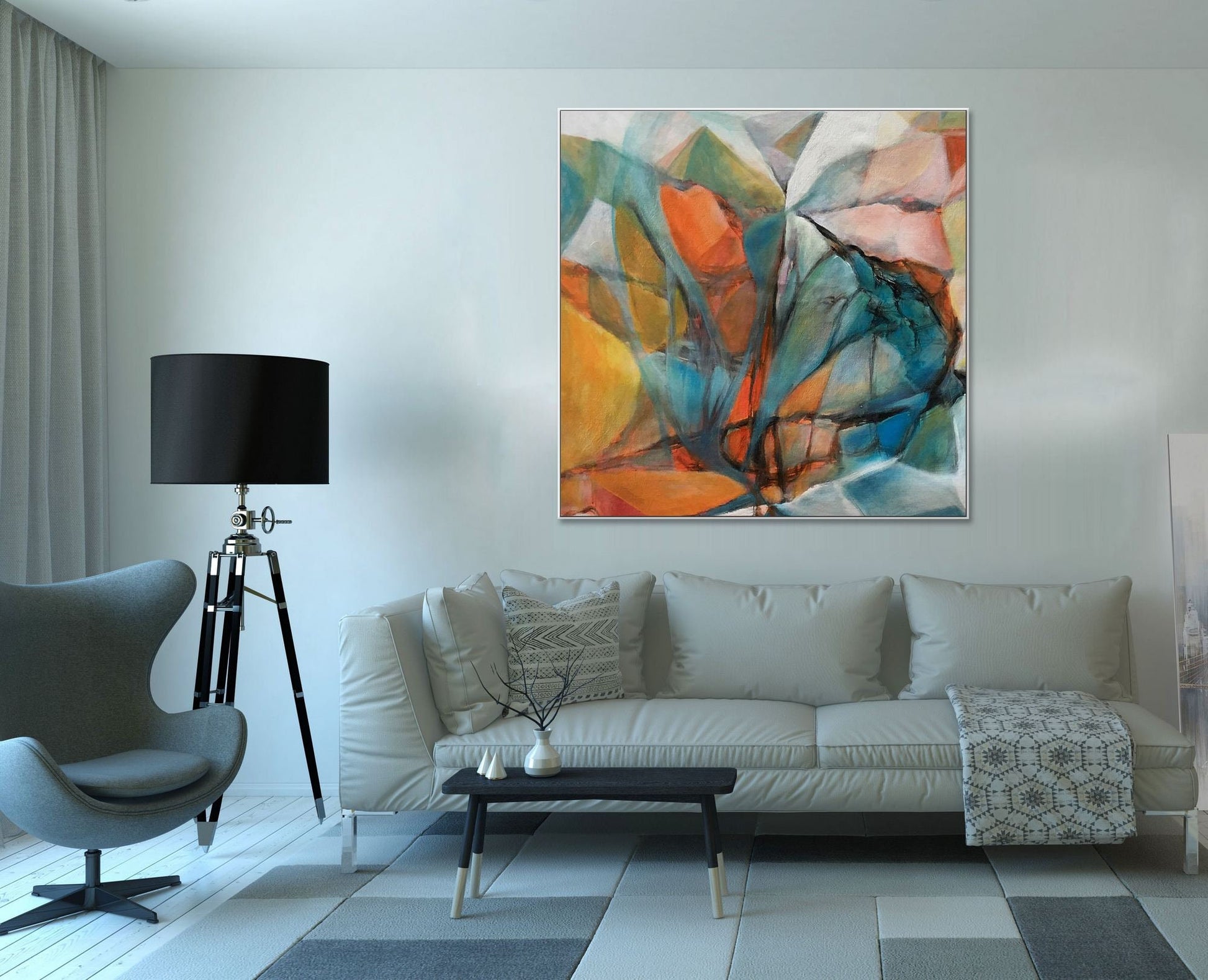 Abstract Oil Painting, Abstract Painting, Modern Art, Canvas Wall Art, Original Oil Painting, Dorm Decor Canvas Art, Abstract Canvas Art