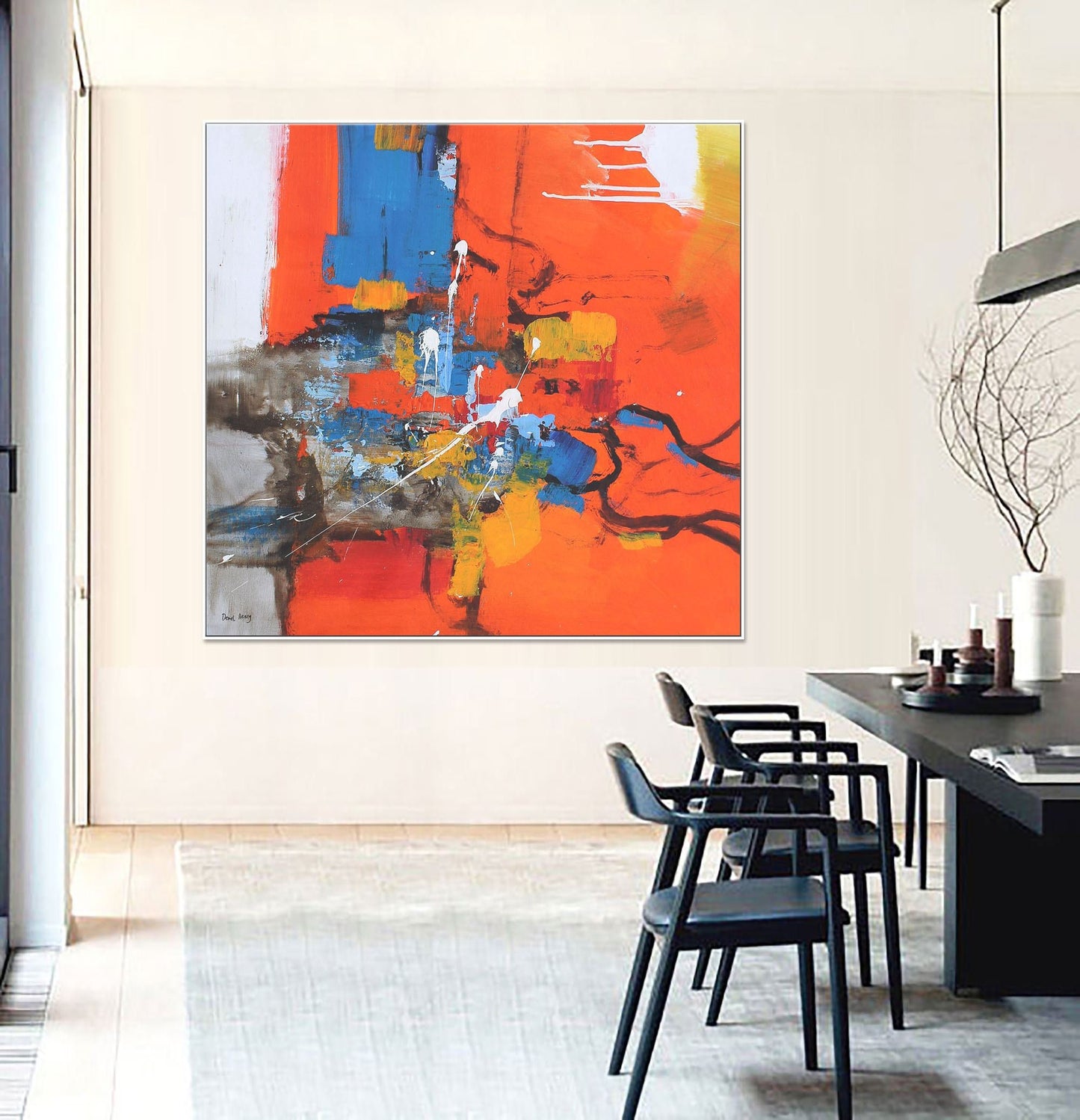 Abstract Oil Painting, Original Abstract Painting, Canvas Art, Wall Hanging, Master Bedroom Decor Painting Abstract, Large Abstract Painting