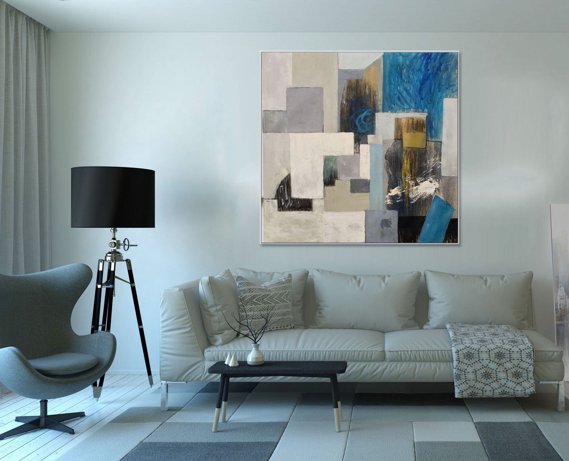 Abstract Painting, Abstract Canvas Painting, Living Room Art, Modern Wall Art, Large Canvas Painting, Minimalist Painting, Modern Painting