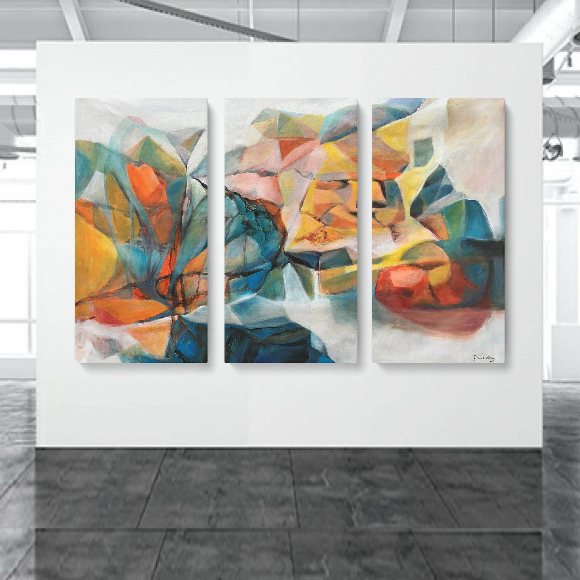 Abstract Painting Set Of 3, Paintings On Canvas, Abstract Fine Art, Canvas Wall Art Abstract, Aesthetic Room Decor, Oversized Painting