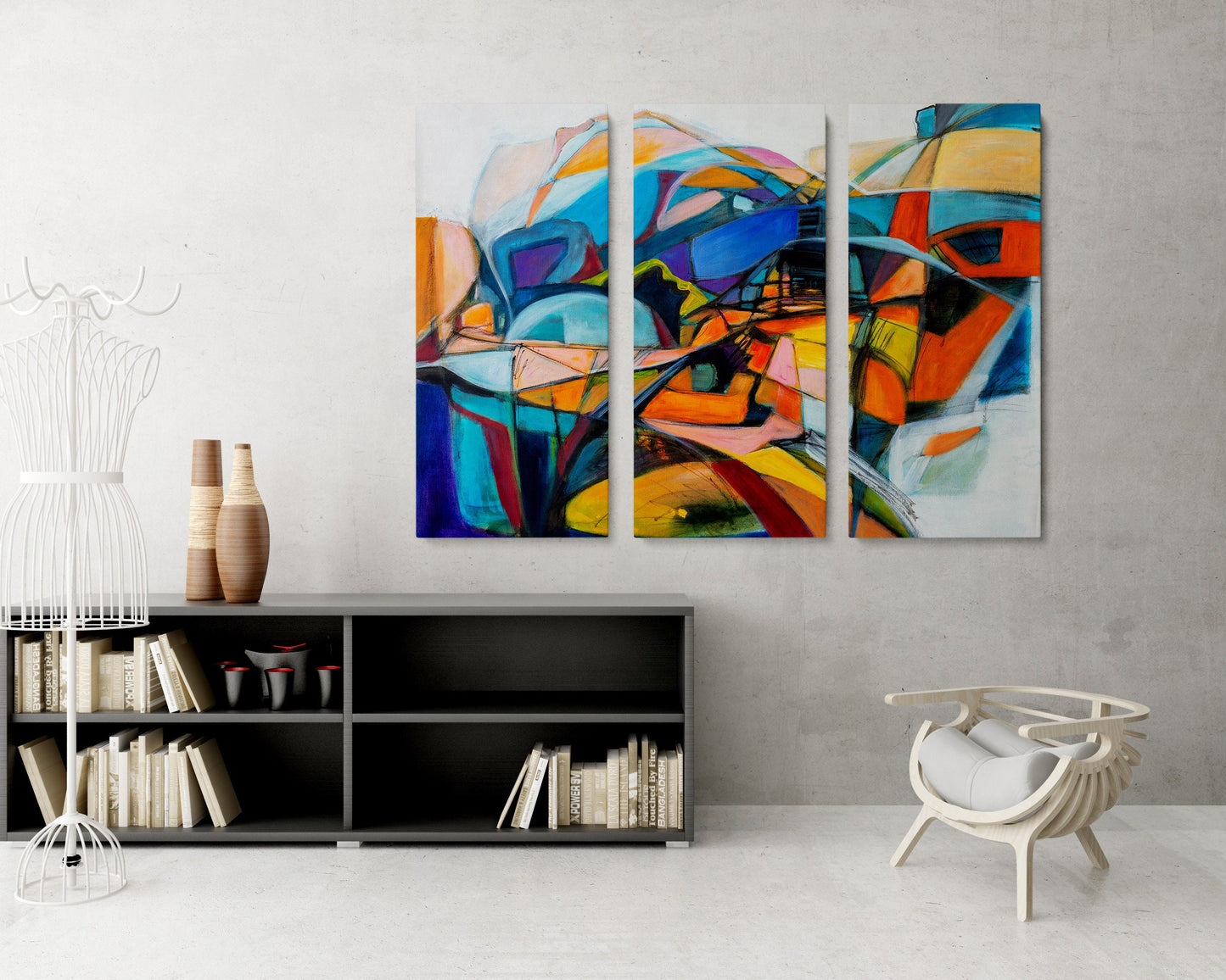 Set Of 3 Abstract Painting, Acrylic Painting, Abstract, Abstract Painting, Canvas Wall Decor, Wall Art, Handmade Painting, Textured Painting