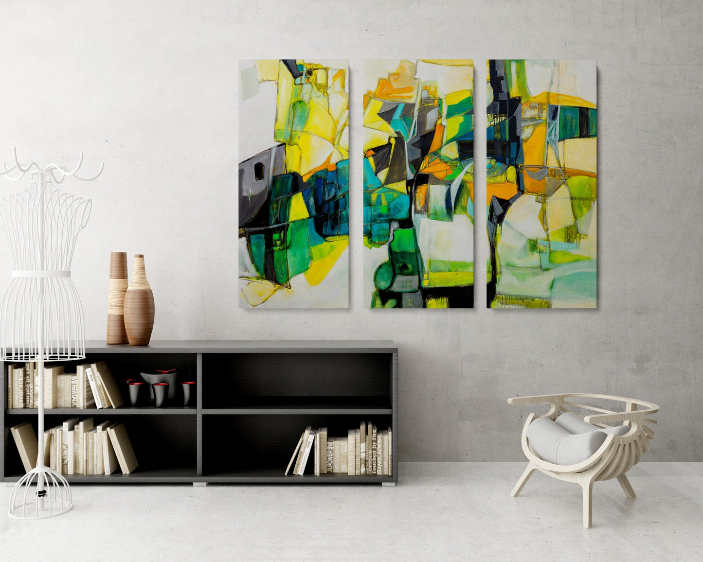 Abstract Painting Set Of 3, Paintings On Canvas, Large Abstract Painting, Canvas Wall Art Abstract, Living Room Wall Art, Texture Painting