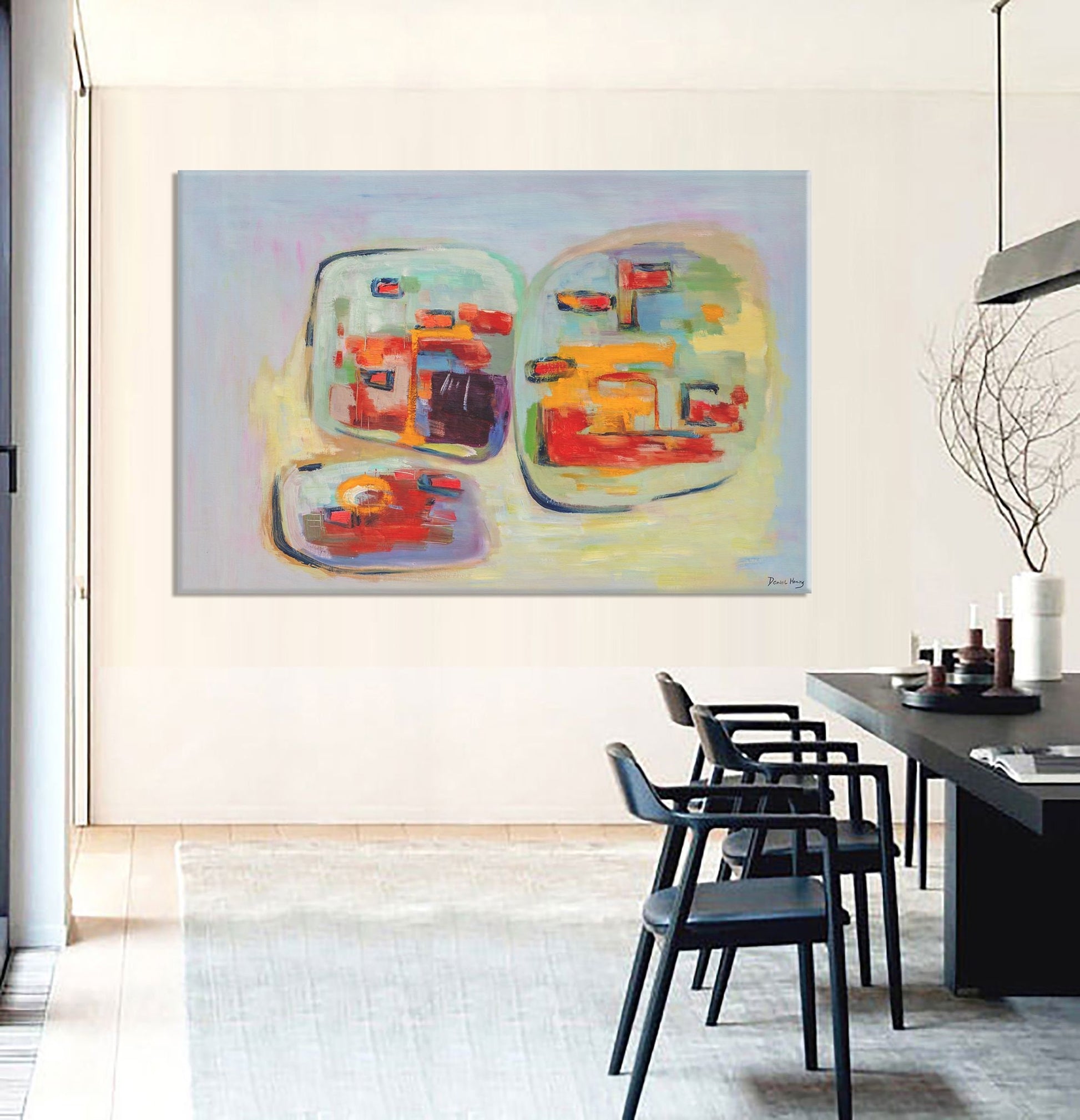 Abstract Oil Painting Modern Art, Abstract Fine Art, Oil On Canvas Painting, Extra Large Wall Art, Abstract Painting, Farmhouse Decor