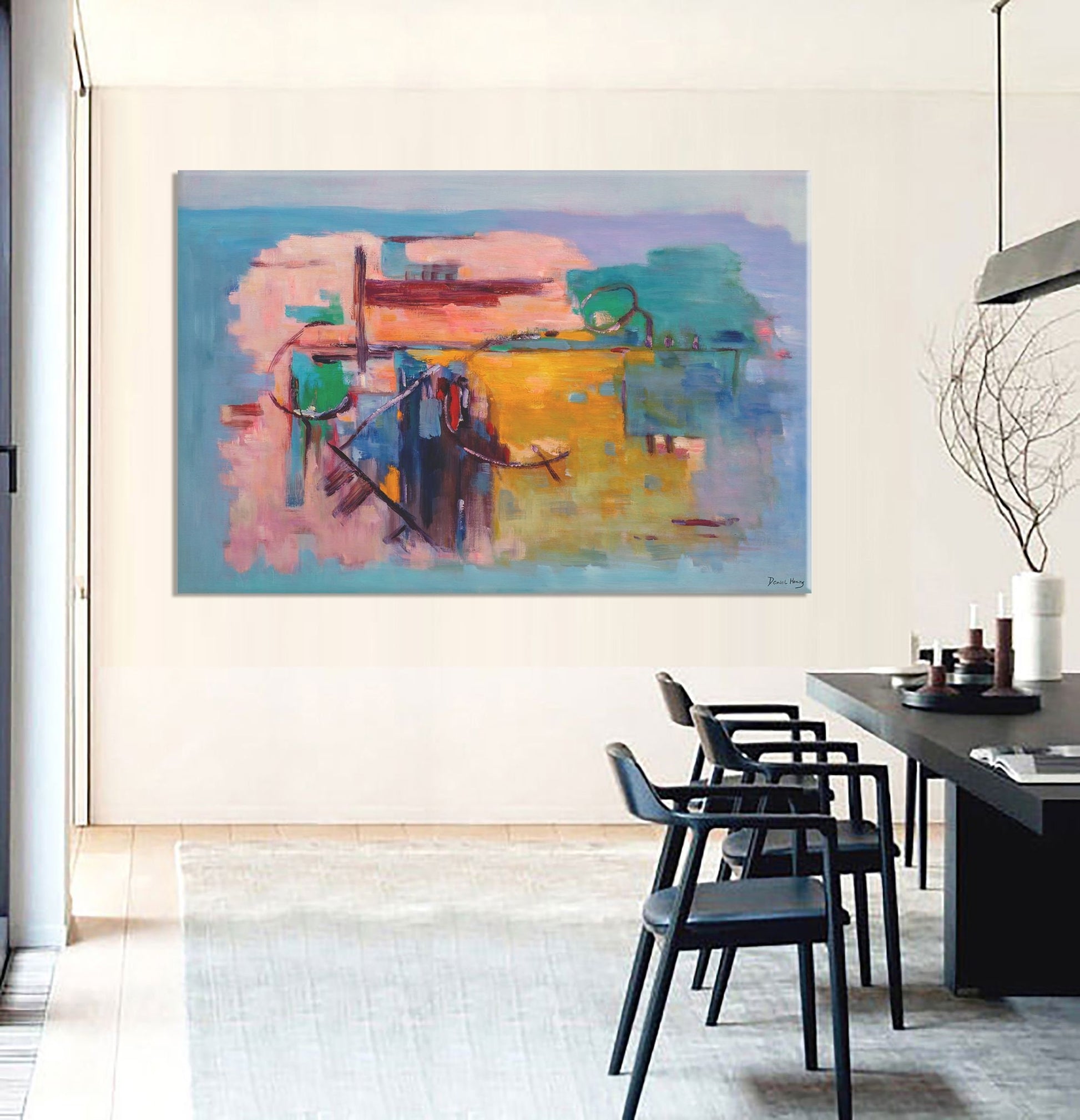 Abstract Oil Painting Modern Art, Large Abstract Art, Oil Painting, Extra Large Painting, Canvas Wall Art Abstract, Bedroom Wall Art