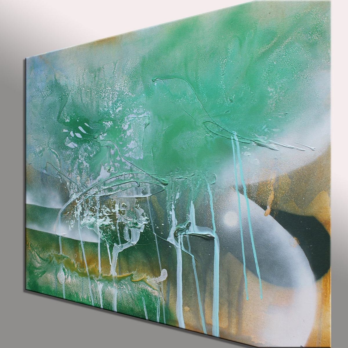 Large Painting, Abstract Canvas Painting, Oil Painting Abstract, Wall Art, Contemporary Art, Wall Art, Original Artwork, Spring, Green